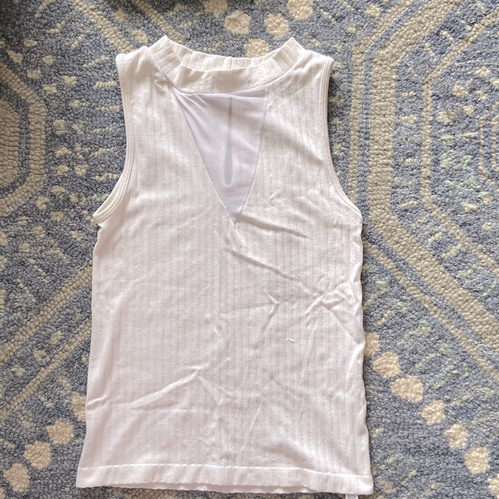 Small white tank